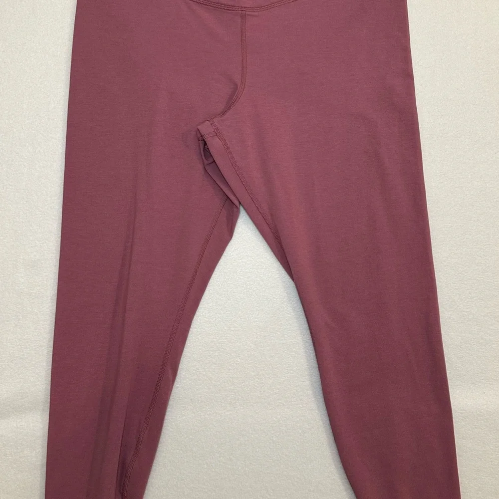 Old Navy PowerChill Leggings Pink Rose Extra High-Rise Go-Dry XL - Picture 2 of 6